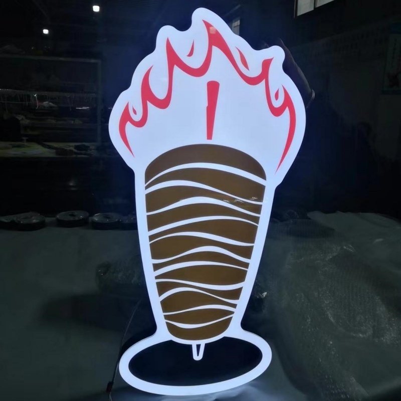 Customizable Sign Business Reception Led Signs 3d Signage Metal Logo Backlit Store Front Sign Channel Letter