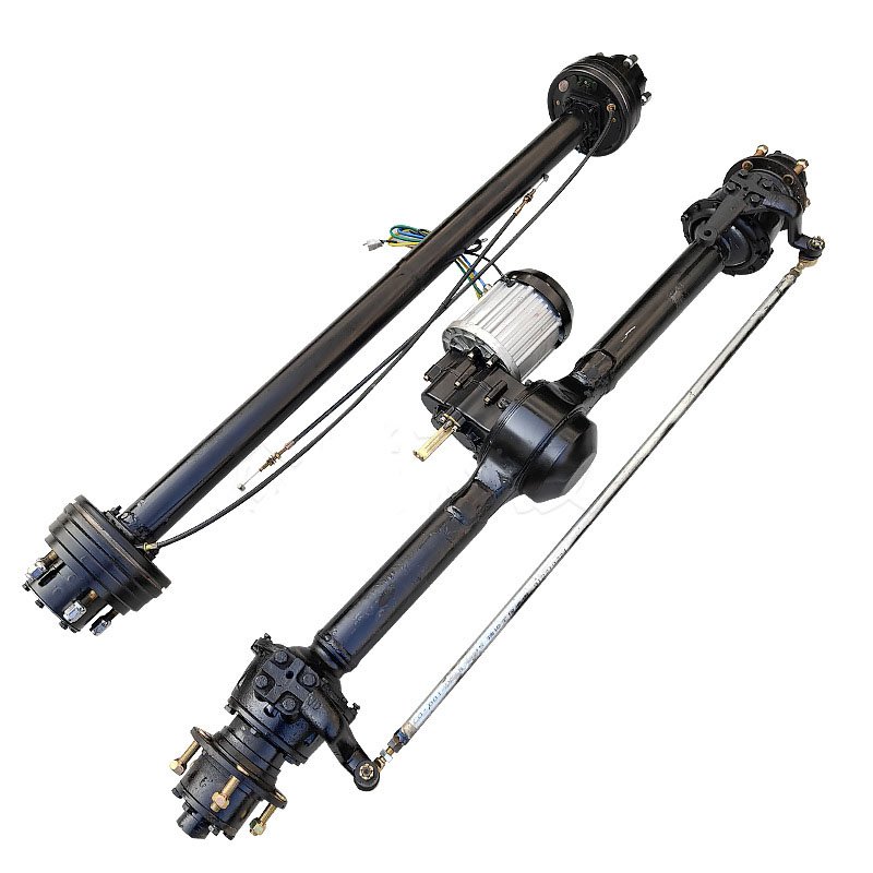 rhd new Farm Tractor Conversion Mini EV Bus Drive Semi Truck Axle small car cargo minivan for adult with Electric vehicle Motor