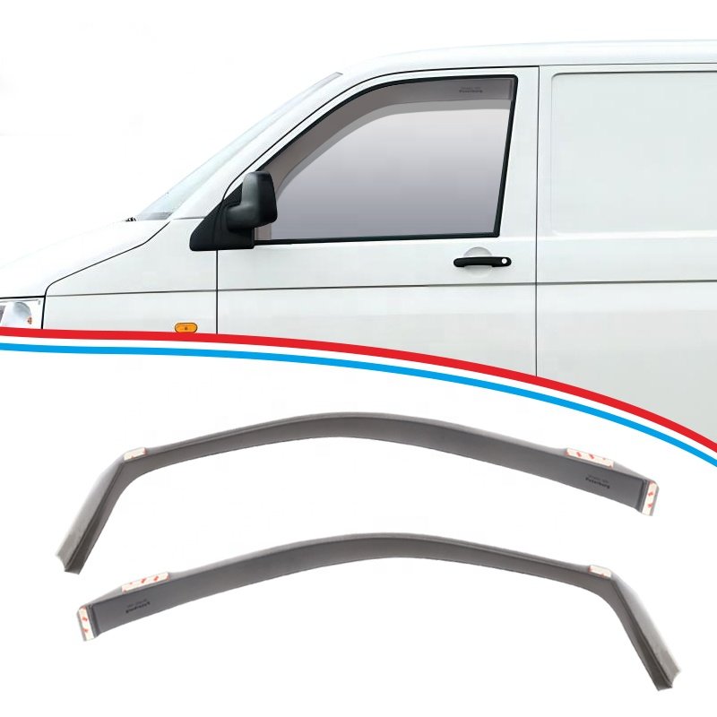 TXR Hot Sale Products Car Accessories In-Channel Style Front Rear Wind Deflector for VOLKSWAGEN TRANSPORTER VAN CADDY T5 T6 T7