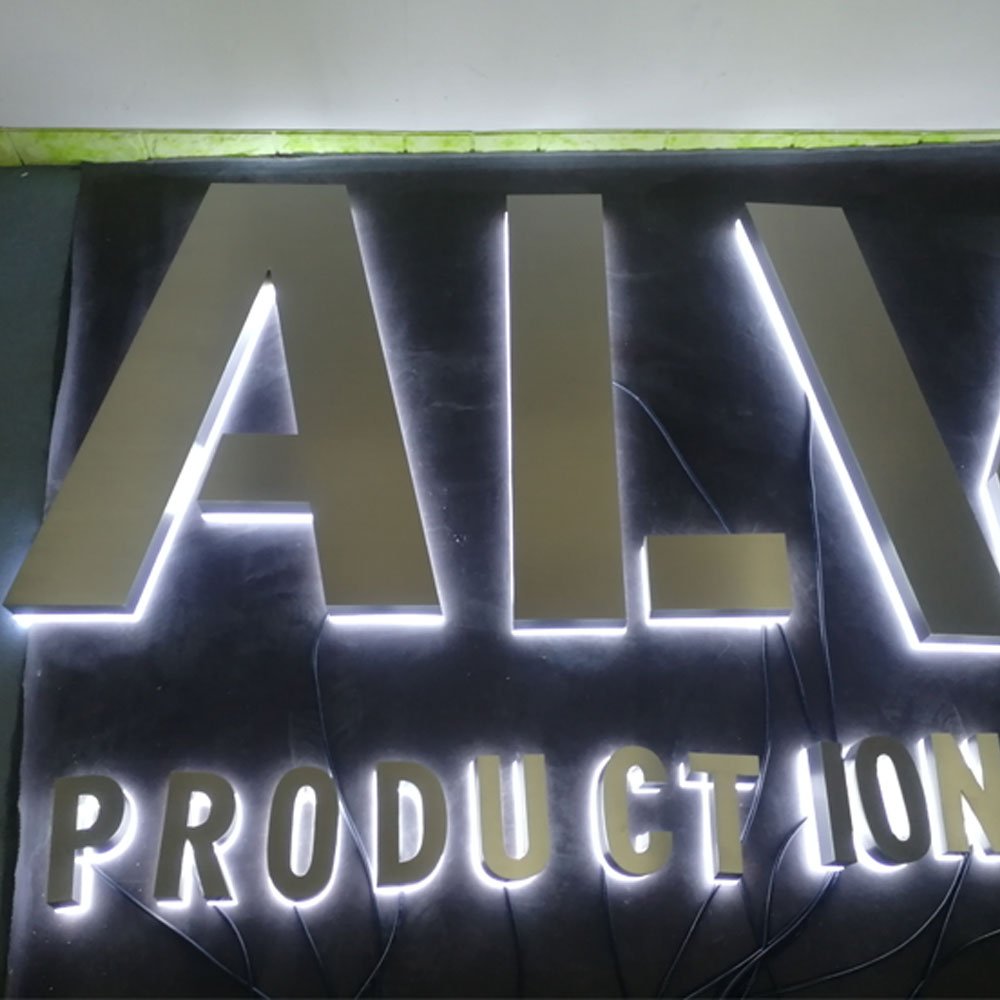 Attractive 3D LED Light Box Business Advertising Aluminum Letters Sign Cars Companies Parks-DC/AC Power Supply Neon LED Light