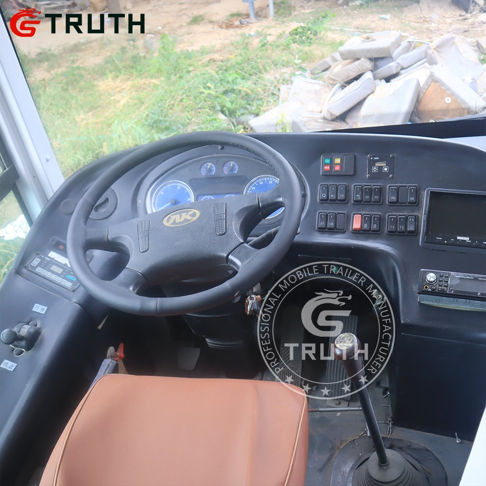 Interior That Can Be Customized Mobile Automatic Double Decker Bus Dining Food Cart for Open Bus Ice Cream Hot Dog Food Truck