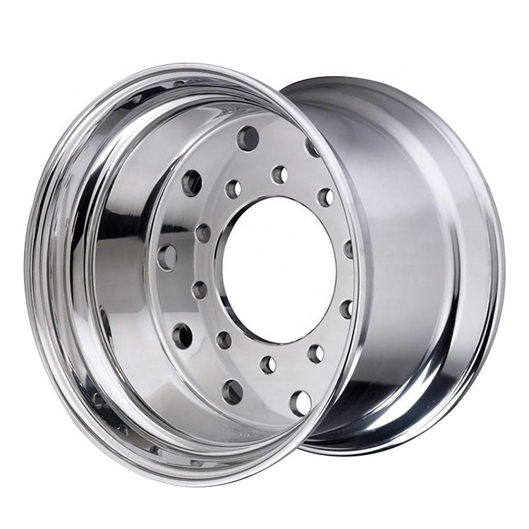22.5*7.5 8 Holes or 10 Holes Forged Aluminum Rims Wheels for Truck and Bus 22.5 Wheels