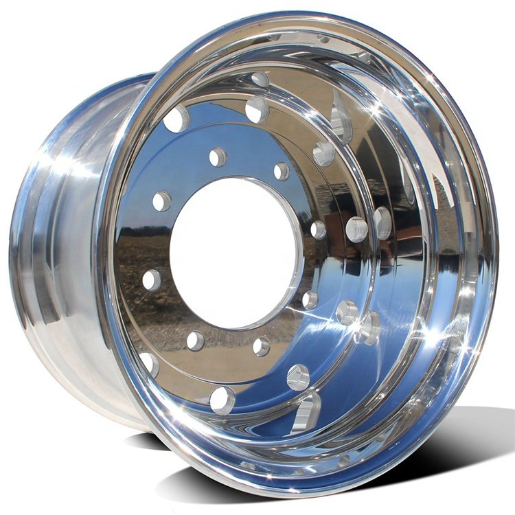 22.5*7.5 8 Holes or 10 Holes Forged Aluminum Rims Wheels for Truck and Bus 22.5 Wheels