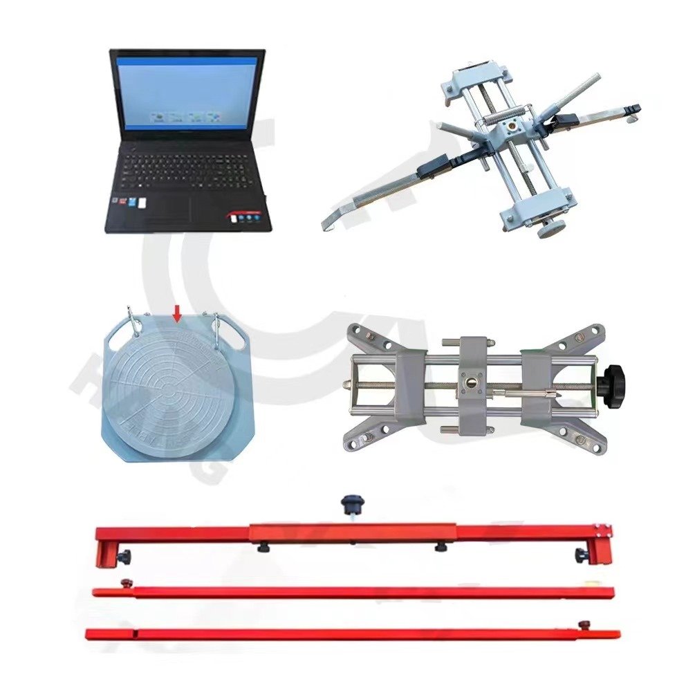 Hot Selling Mobile Large Truck Four Wheel Alignment Machine Four Truck/Bus/Trailer Blue Tooth CCD Truck Wheel Alignment Machine