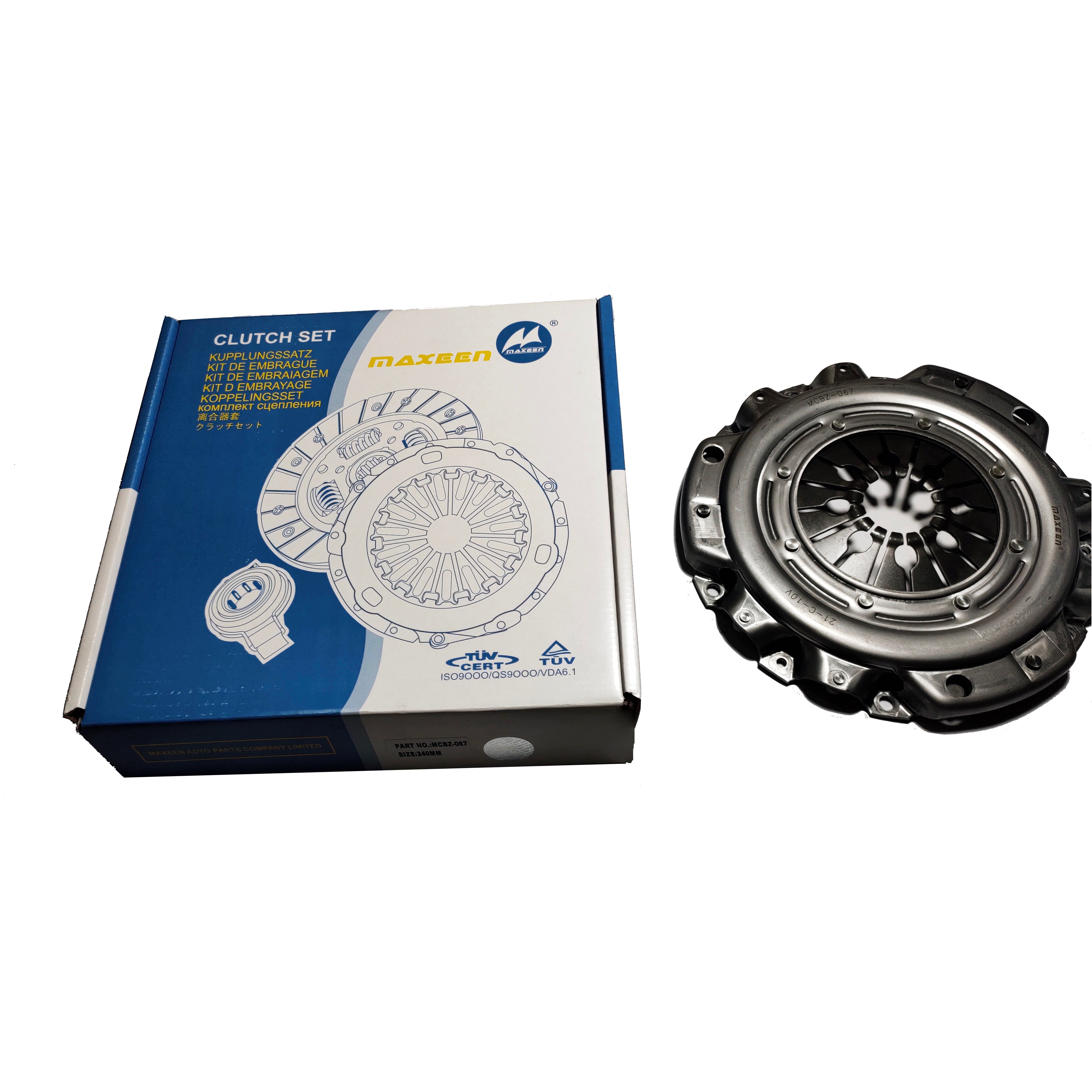 Maxeen Clutch Kits No.MC3000 951 109 Size 240mm Ref; MC3000 951 109