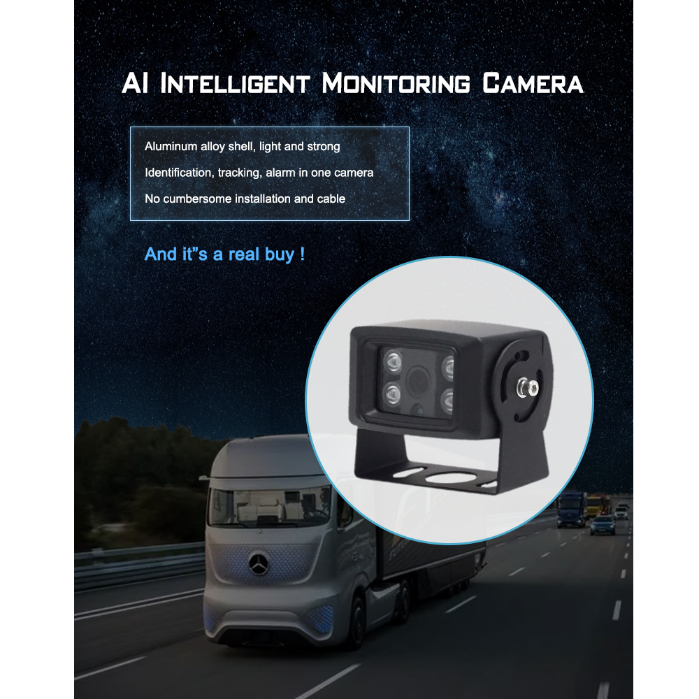 1080p 4mp Ip68 Waterproof Car Camera 12-24v Dc for Trucks Rear View With Night Vision School Bus Truck Reverse Backup Camera 4G
