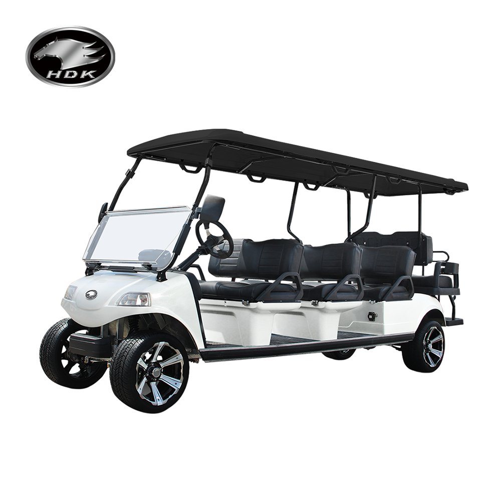 EVOLUTION HDK Wholesale 8 Seat Cheap Sightseeing for Sale Public Transport Bus Electric Golf Cart