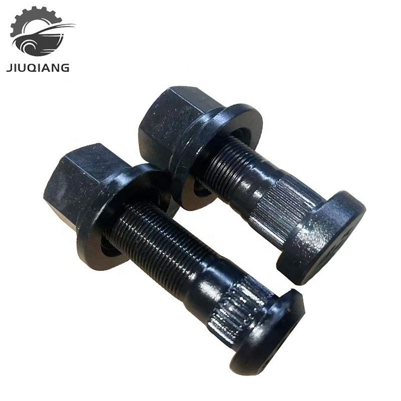 Jiuqiang Hot Sell Spare Parts for Bus Front and Rear Wheel Screws and Nuts 3501-00851 3104-01210 for Bus Wheel Parts Accessories