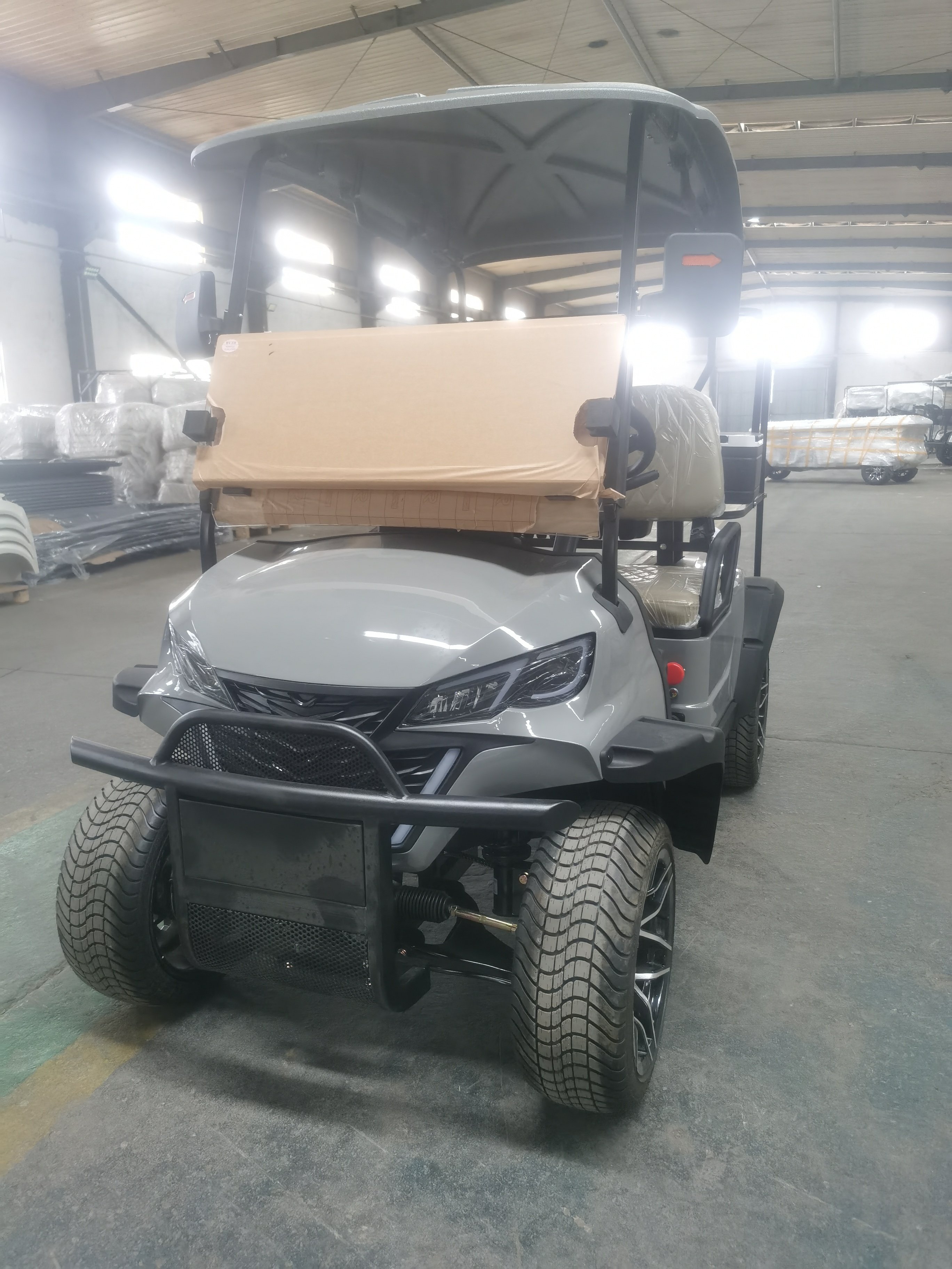 New Design Factory 2+2 Seat Sightseeing Bus Club Cart Electric Golf Buggy