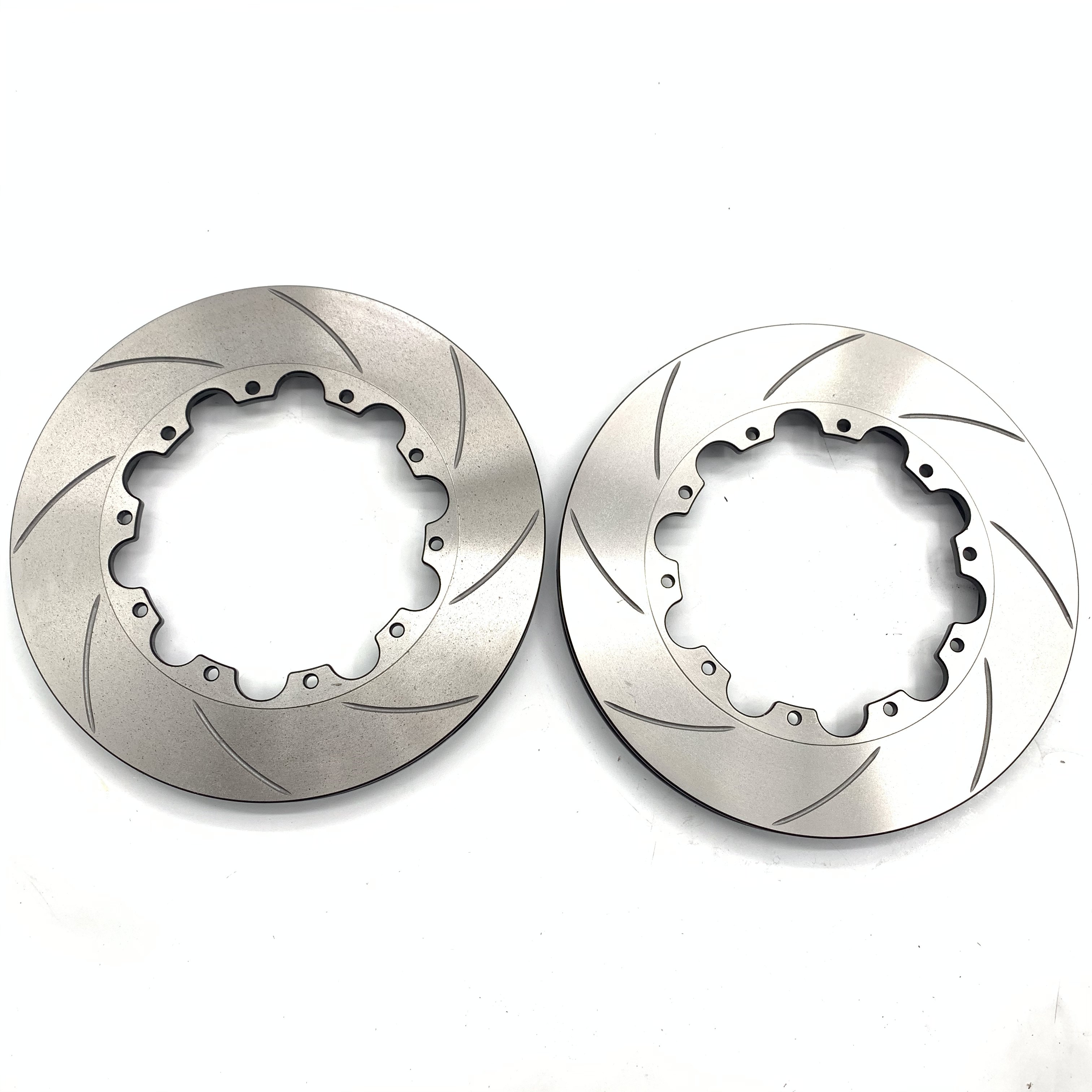 Front Rear Auto High Performance Racing Brake Disc Customizable Brake Rotor 330 360 370 380 390mm Grey Cast Iron