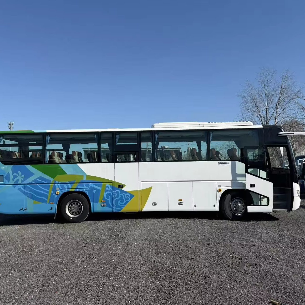 Yutong Bus Zk6119 50 Seater Yuchai Engine Double Door Coach Bus for Africa