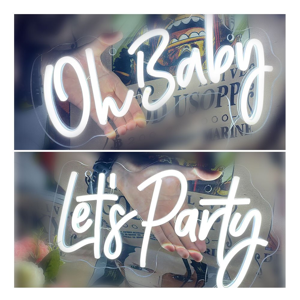 Weeding Neon Decoration Custom Design 3D Letter Marry Me & Better Together & Lets Party LED Sign
