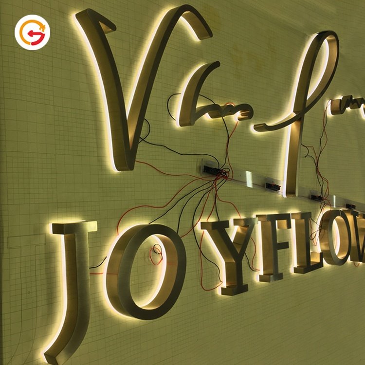JAGUARSIGN Manufacturer Custom Business Sign Logo Design Service Enseigne Publicitaire Back Lit Metal Channel Letter Customized