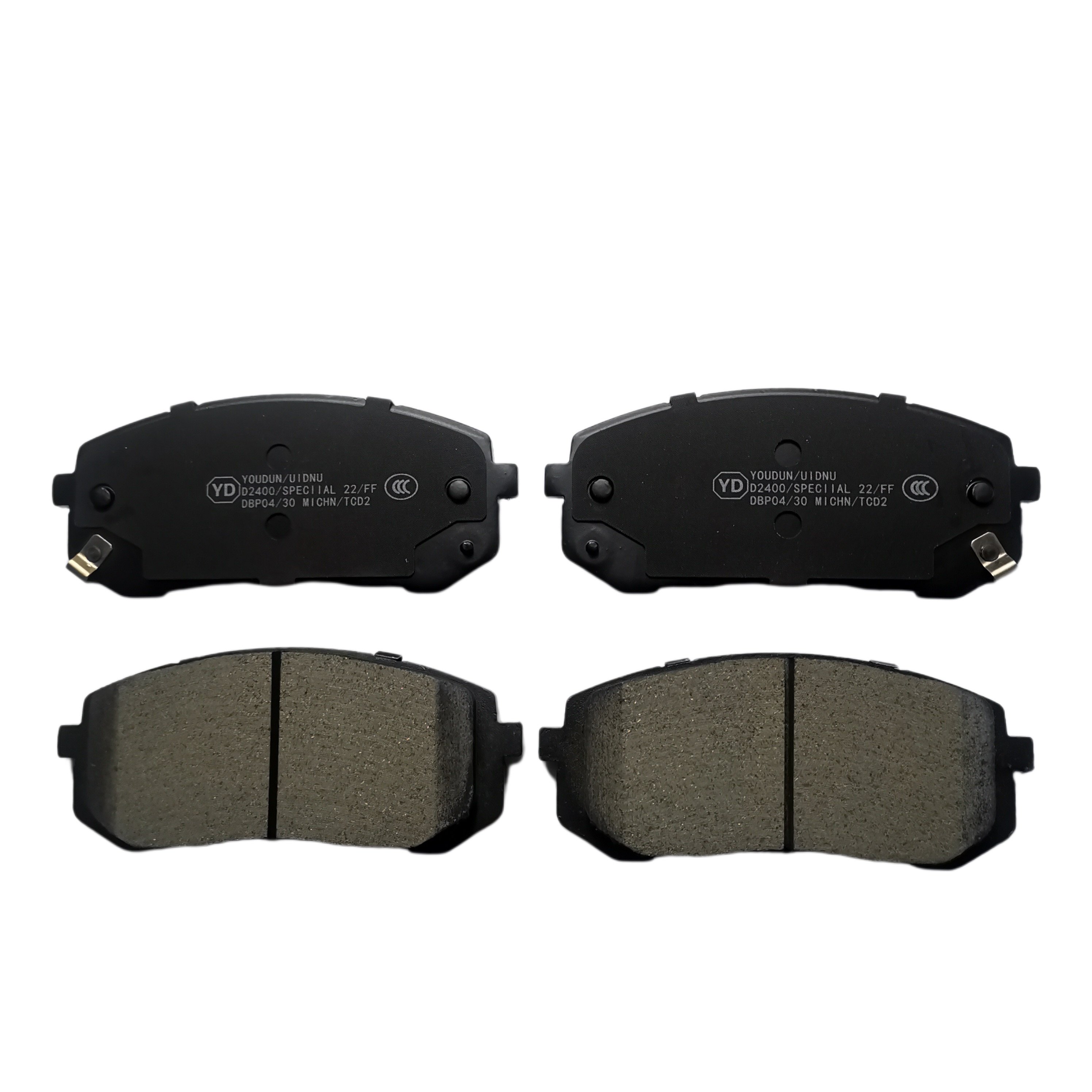D2400 Front Brake Pads Ceramic Brake Pads Are Used for Elantra Cn7 2020 2021 2022 High End Hyundai Front Wheel Premium Ceramic