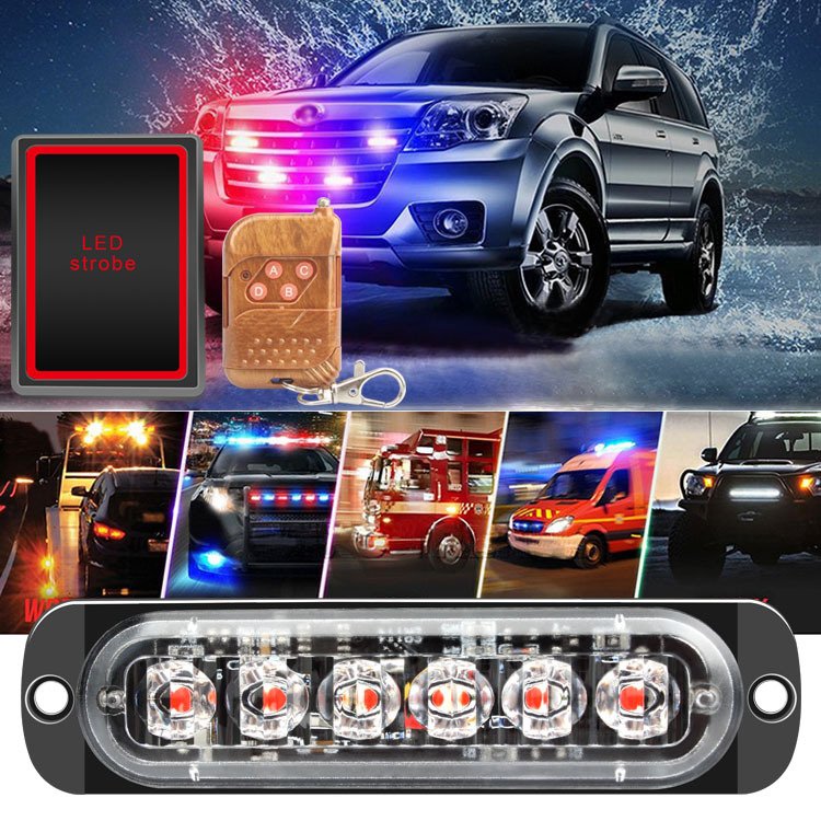 New 12V LED Truck Lights Strobe Emergency Ambulance Side Marker Indicator Trailer Side Light External LED Truck Lights