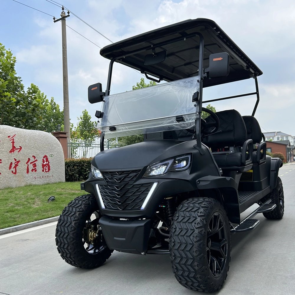2022 North American Popular 10-Seater Electric Golf Carts OEM Design 4-Wheel 5kw Motor 72v 48v EEC/DOT Certified Club Car