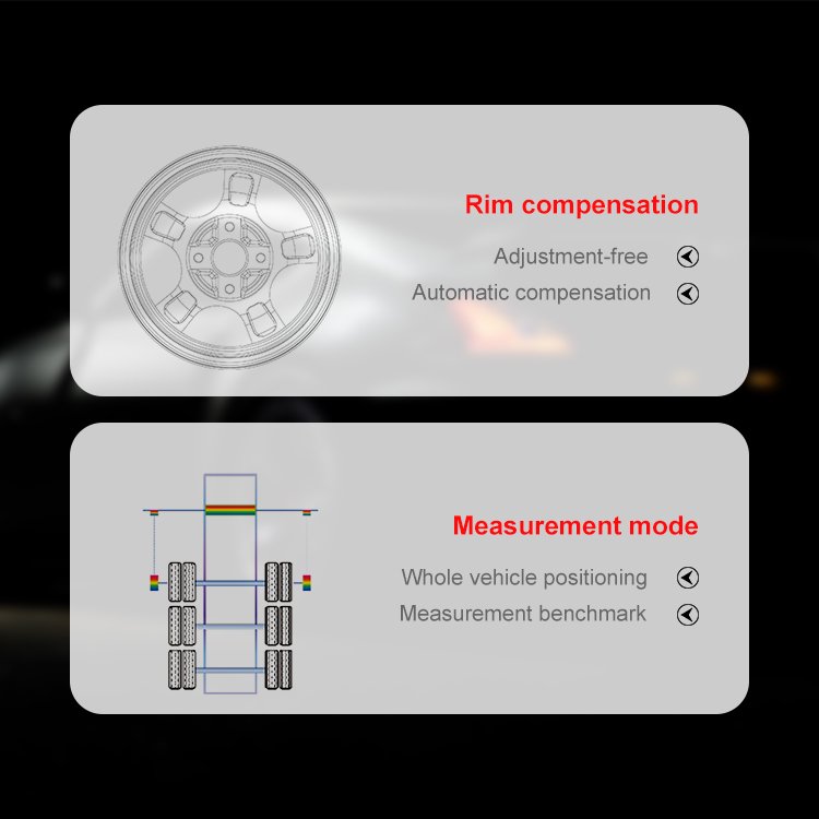 Commercial Truck Wheel Alignment System/heavy Duty Road Truck Wheels Alignment Machines