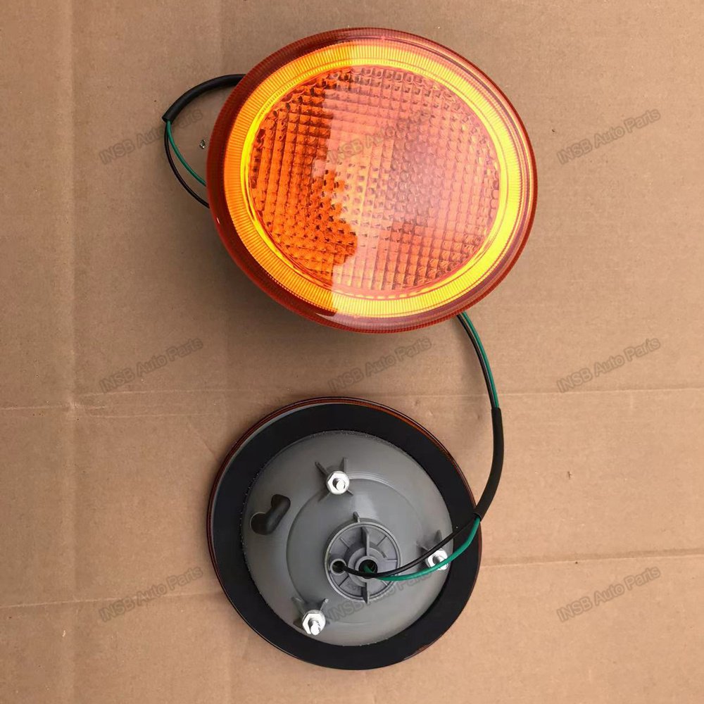Yellow Round Rear Lamp Tail Light for Mitsubishi Fuso Rosa Bus Spare Parts INSB29-002