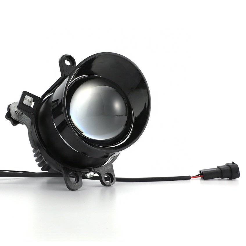 GPNE Led Fog Driving Lights Single Color Dual Colors Bi Led Fog Light for Cars and Motorcycles Bi Led Fog Lamp Projector