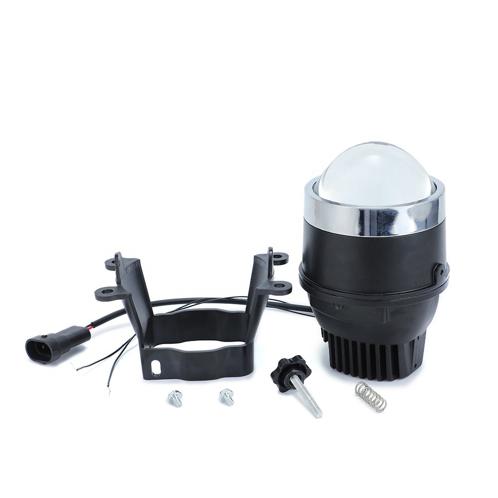 GPNE Led Fog Driving Lights Single Color Dual Colors Bi Led Fog Light for Cars and Motorcycles Bi Led Fog Lamp Projector