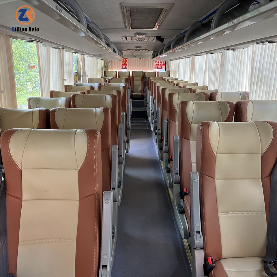 Yutong Bus ZK6119 47seats diesel Engine Lhd Luxury Express Bus Used Coaches Bus