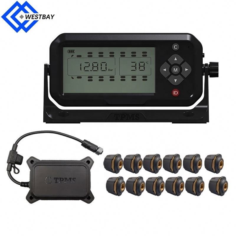 Westbay 6 8 10 12 14 16 18 22 24 26 Wheel Truck TPMS Car Tpms China Best Supplier Tire Monitor Pressure System