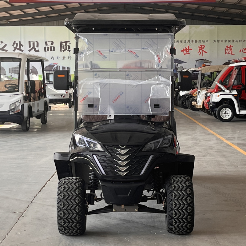 2024 4-Wheel Drive Club Car Buggy with 2+2 Seats Gas or Electric Powered 4 Seat Golf Carts