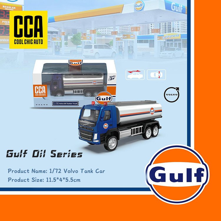 Hot Selling CCA 1:32 Gulf Car Collectible Alloy Model Car Diecast Toy Vehicles