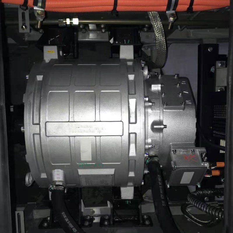 Brogen ODM 70kw 130kw Electric Powertrain Electric Bus Motor for 6 Meters Bus
