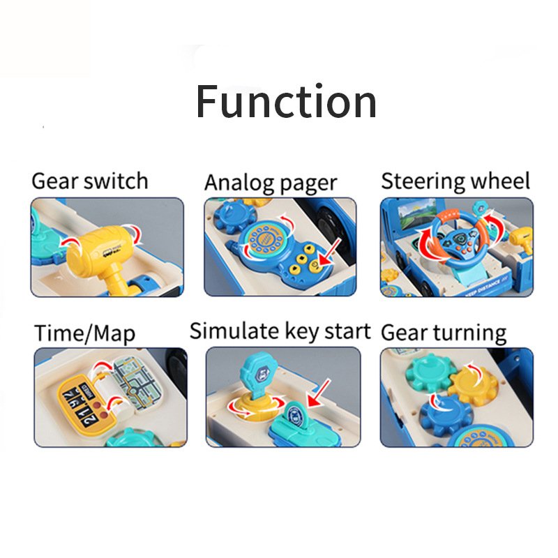 Children's Toy Car Baby Simulation Deformation Bus School Bus Boy Inertia Puzzle Multifunctional Car