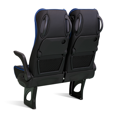 Hot Seller High Back Bus Passenger Seat Part PVC Material Great Recommendation for Bus Accessories Manufacturing