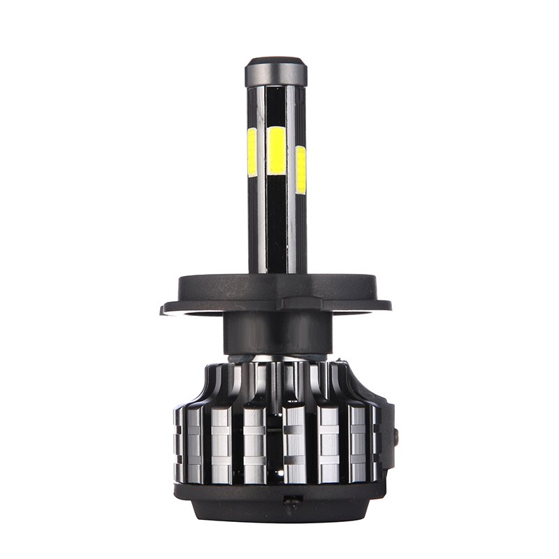 Cross-border Hot Sale K9 Automotive 4-side Luminous Led Headlight COB Lamp Beads Headlight 360 4-side H1 H4 H7 Led Headlight