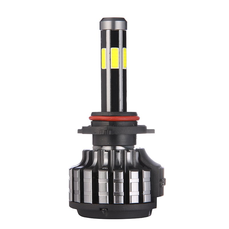 Cross-border Hot Sale K9 Automotive 4-side Luminous Led Headlight COB Lamp Beads Headlight 360 4-side H1 H4 H7 Led Headlight