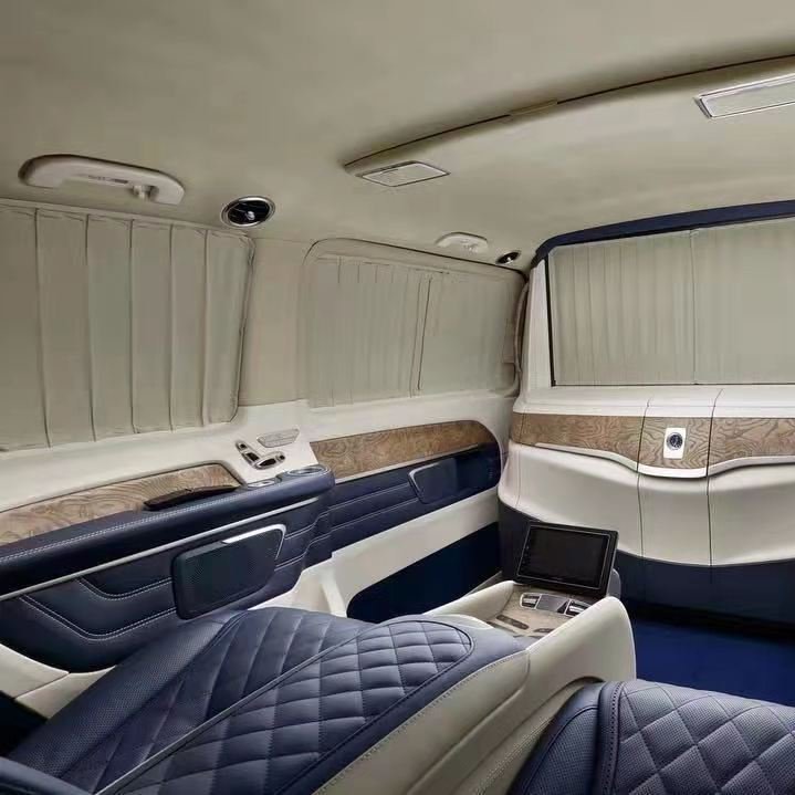 China Manufacture Auto Design Whole Set Van Interior Conversion With Luxury Car Accessories Luxury Custom for Mederces V Class