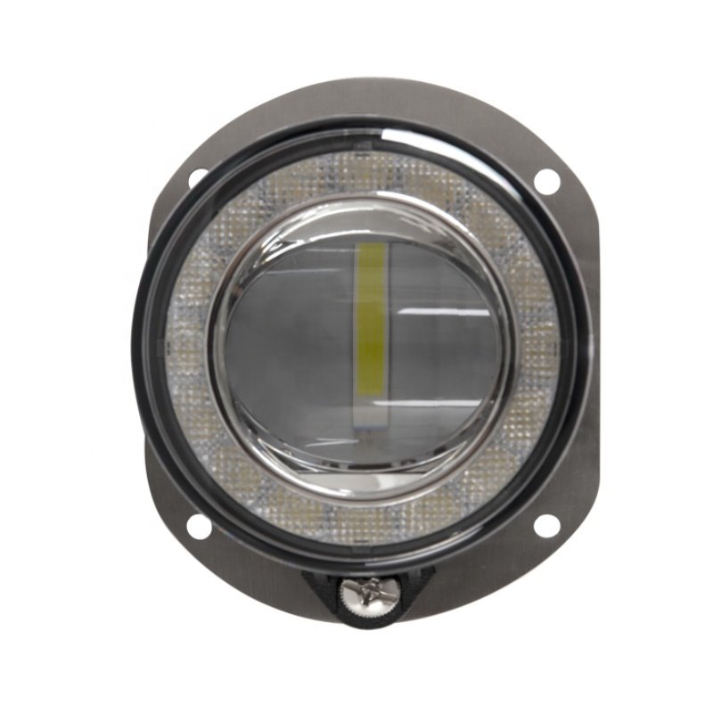 Headlight 1N0 011 988-061 90mm L4060 Fog Light Headlight Module with Position Light DRL Turn Signal Light for Volvo 9900