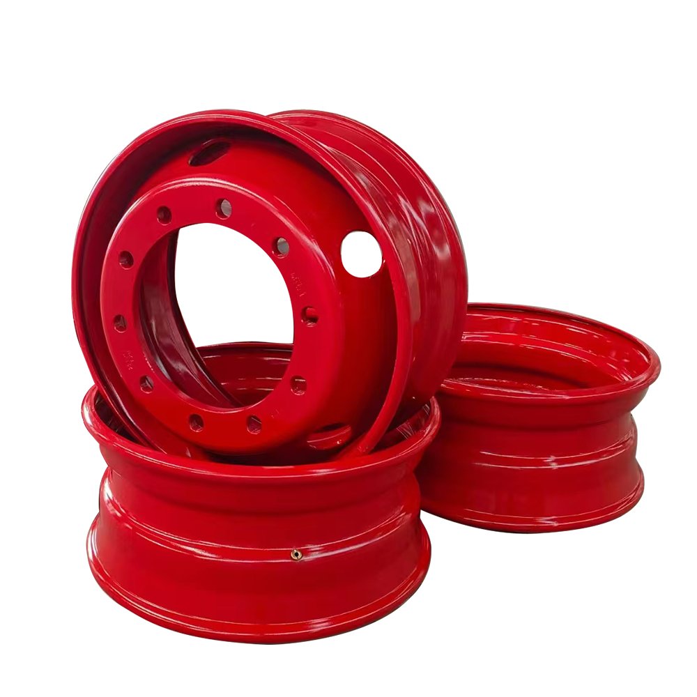 HUADE China Supply 17/20/24 Inch Customized Forged Trailer Parts Truck Wheel Rims for Sale