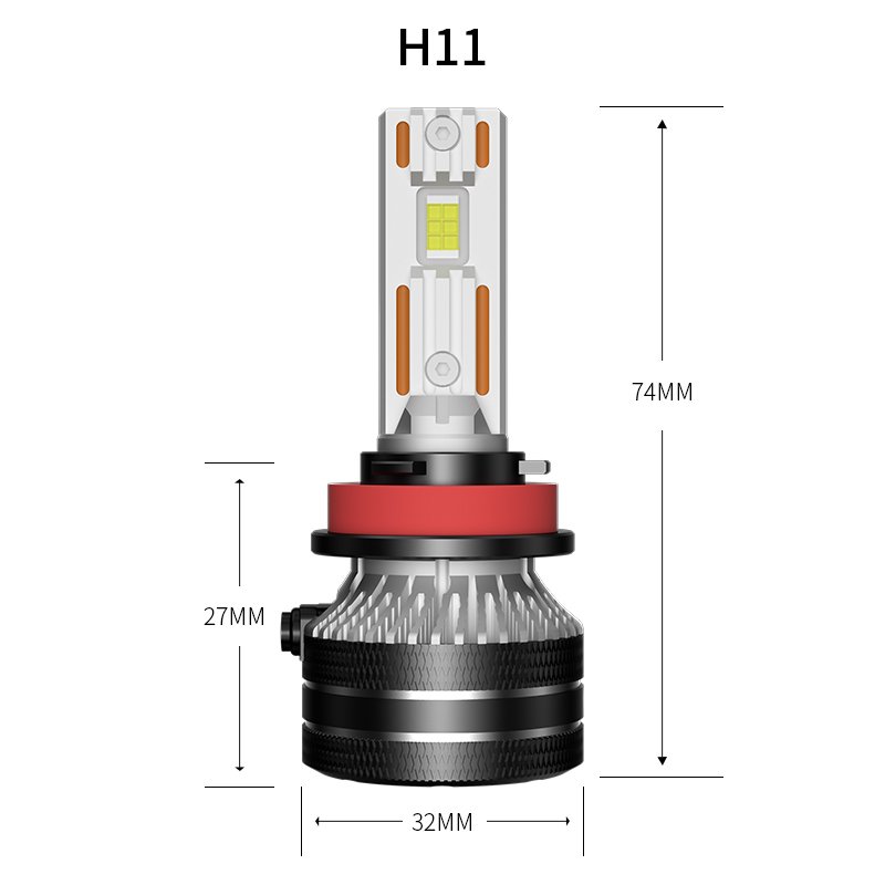 6000K 20000LM Led Headlight H1 H3 H7 H11 9005 9006 880 881 Led Car Light 140W Auto H4 Led Laser Light Bulb for Car
