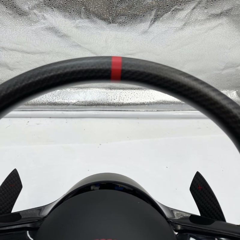Auto High Quality for AMG Full Leather Alcantara Carbon Fiber Steering Wheel for Benzs W204 W205 W211 W212 W213 2005 2021 Year