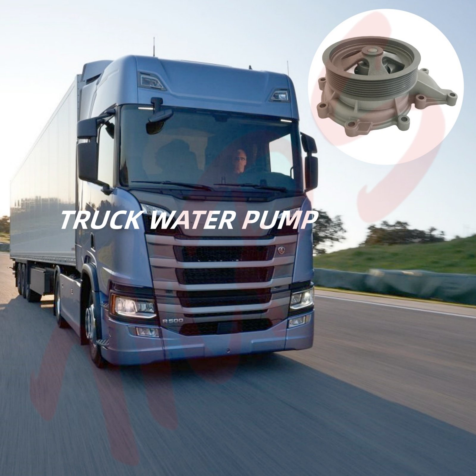 Truck Spare Parts Water Pump OE 10570951 1353072 1450153 1570955 Fit for SCANIA P G R T Series Engine