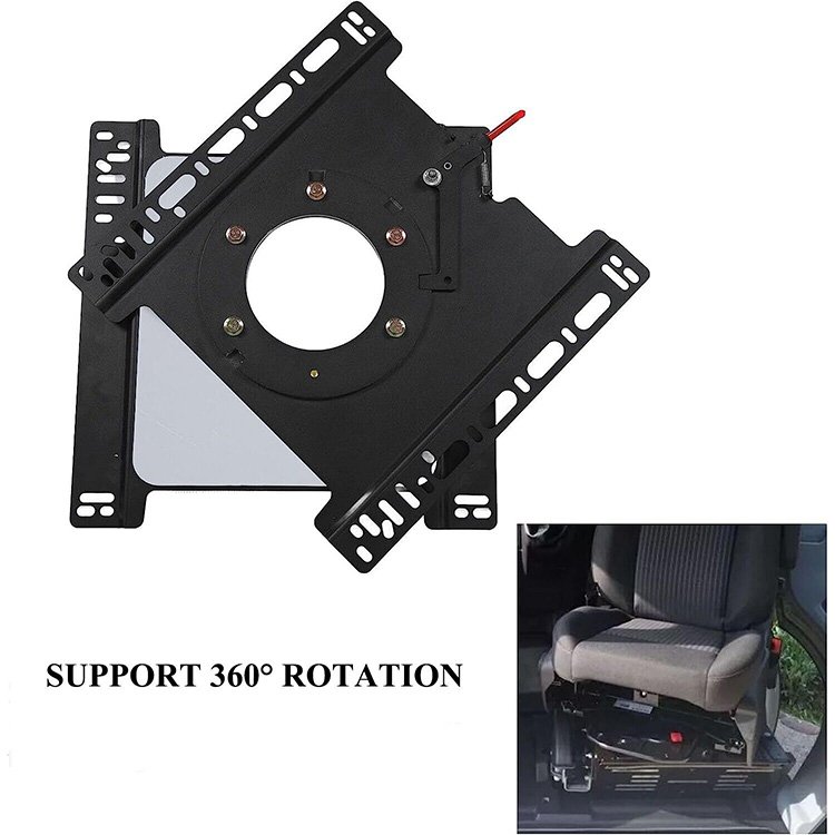 Campervan Accessories Rotating Before After Mechanism Seat Swivel Universal Seat Rotary Swivel Plate Base with Slide Rail