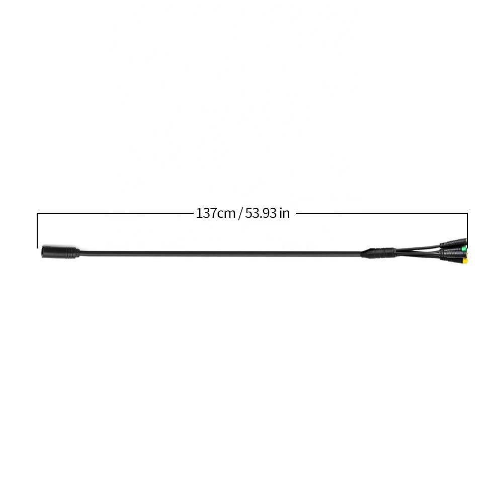 BAFANG Electric Bicycle Conversion Kits 1T4 Cable BBS BBS01 BBS02 BBSHD Mid Motor to Connect with Display Brakes Throttle