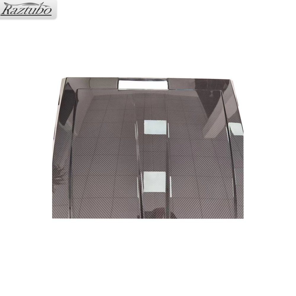 Bra-Bus Style Dry Carbon Fiber Hood Engine Cover Exhaust Hood for Mercedes-Benz G-Class W464