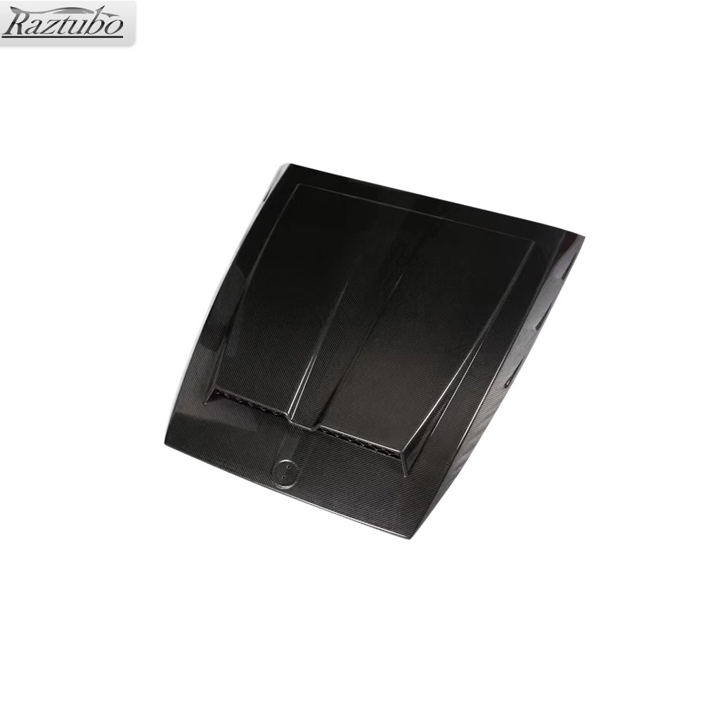 Bra-Bus Style Dry Carbon Fiber Hood Engine Cover Exhaust Hood for Mercedes-Benz G-Class W464