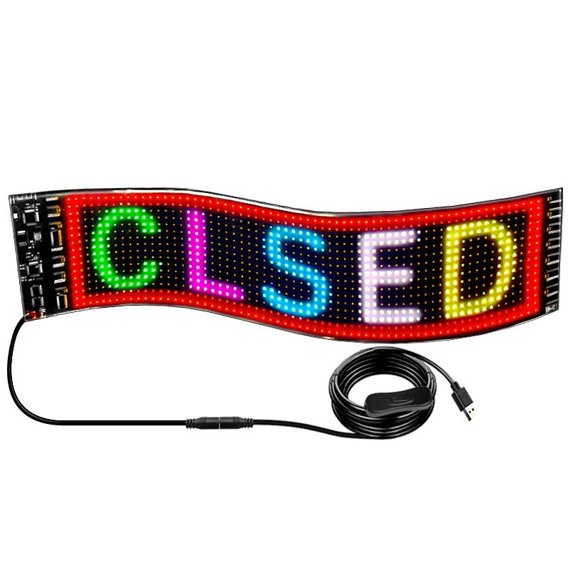 LED Moving Sign LED Display Indoor Outdoor Scrolling Messages Advertising Board for Shop Car Bus Truck