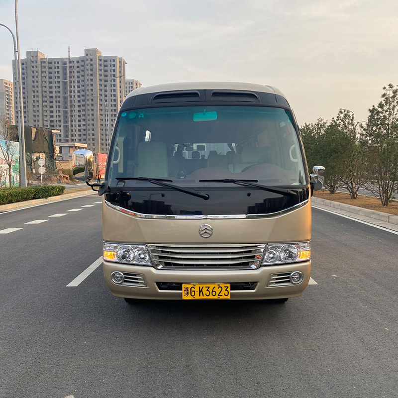 High Quality 30 Seats diesel Engine LHD toyota coaster Passenger Bus for Sale Used
