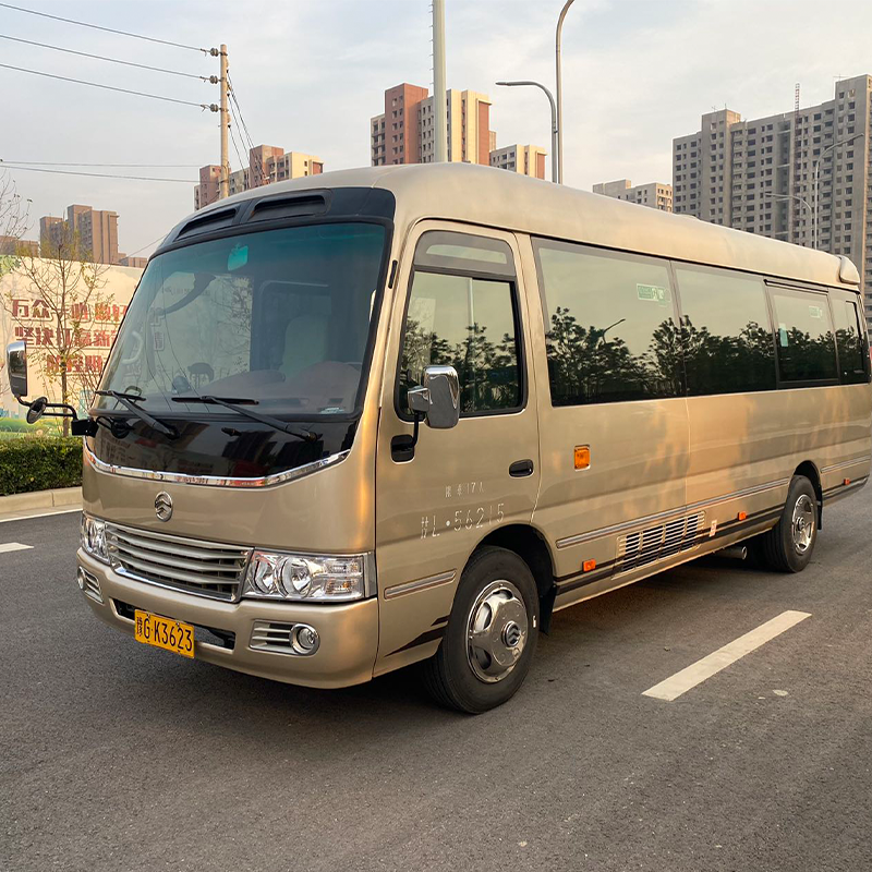 High Quality 30 Seats diesel Engine LHD toyota coaster Passenger Bus for Sale Used