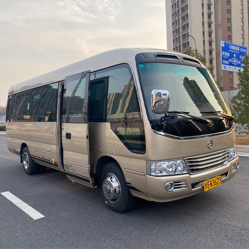 High Quality 30 Seats diesel Engine LHD toyota coaster Passenger Bus for Sale Used