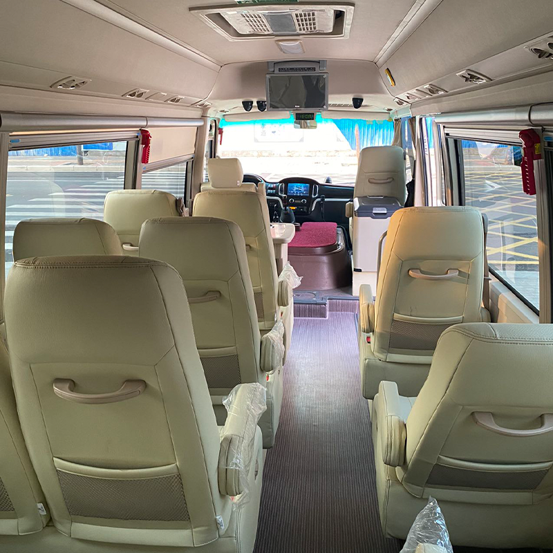 High Quality 30 Seats diesel Engine LHD toyota coaster Passenger Bus for Sale Used