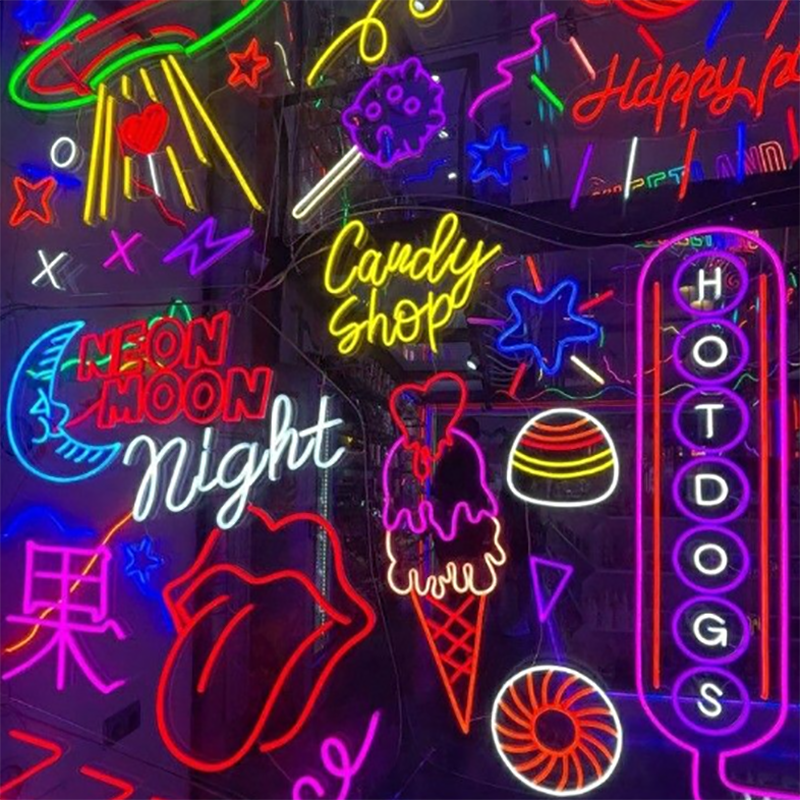 Free Design Fast Delivery NO MOQ Fast delivery neon letter custom Acrylic led neon sign for bedroom birthday party home wedding
