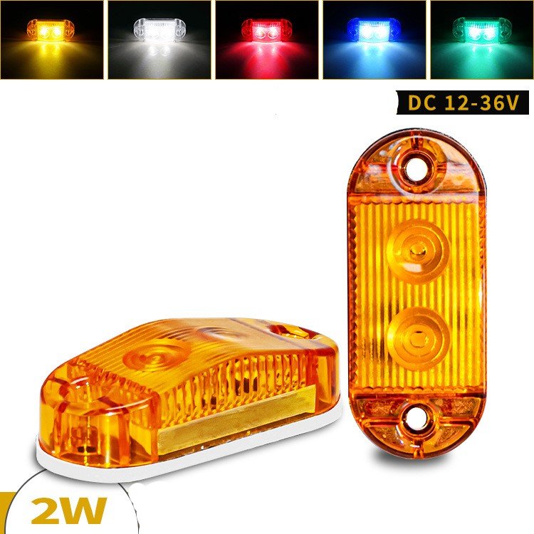 The New Listing LED Auto Car Bus Truck Lorry Side Marker Indicator Car Warning Lights for Tractor Truck